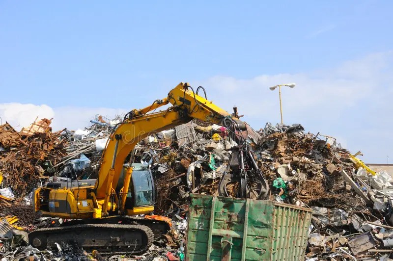 Dump stock photo. Image of reuse, hoisting, industry - 23725558