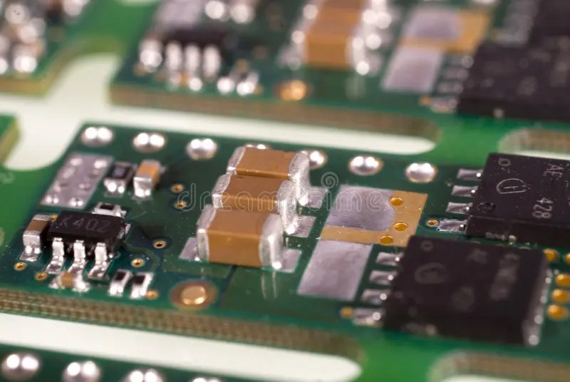 Electronic Module stock photo. Image of chip, capacitor 1777510