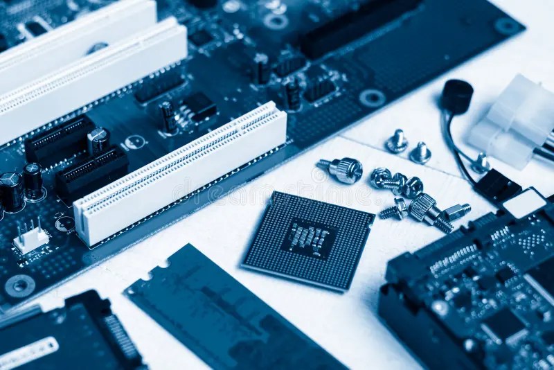 Electronics Computer Components Editorial Image Image of card, computer 136795920