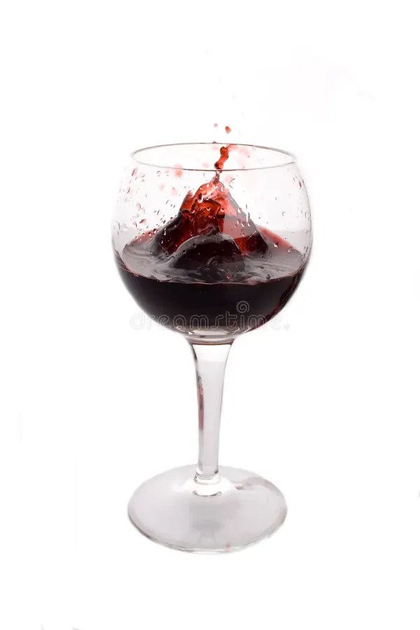 Explosion Of A Glass With Red Wine Stock Photo Image of expensive