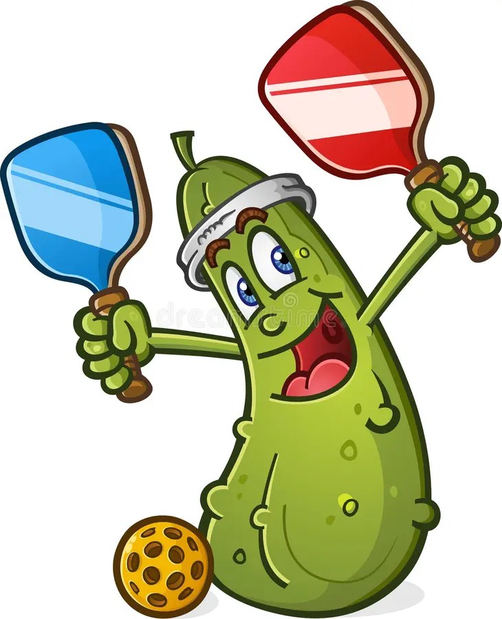 Pickleball Mascot Stock Illustrations 99 Pickleball Mascot Stock