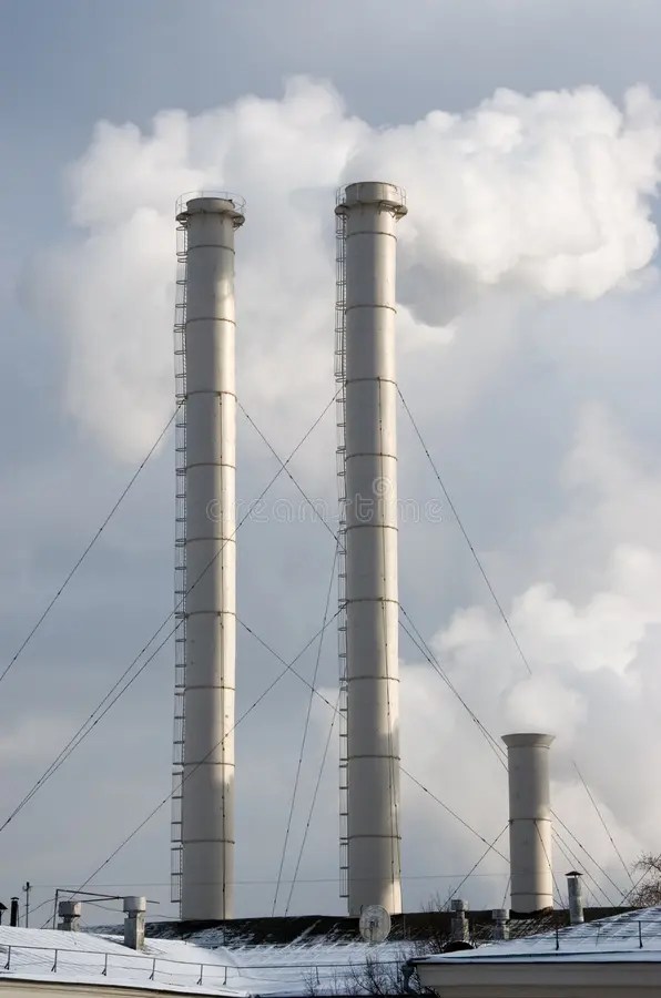 Factory Chimney Picture. Image 1908368