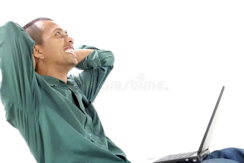 Feel comfortable stock photo. Image of successful, comfortable 7174306