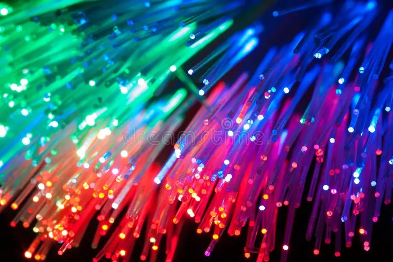 Fiber optic stock image. Image of light, commercial, media 46259587