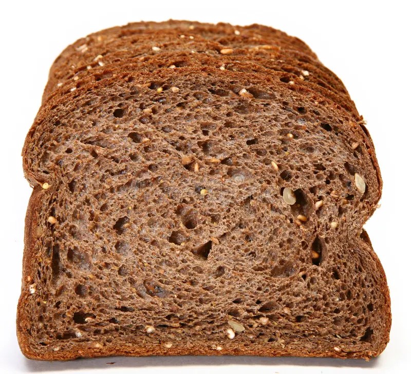 German Dark Wheat Bread stock photo. Image of close, diet
