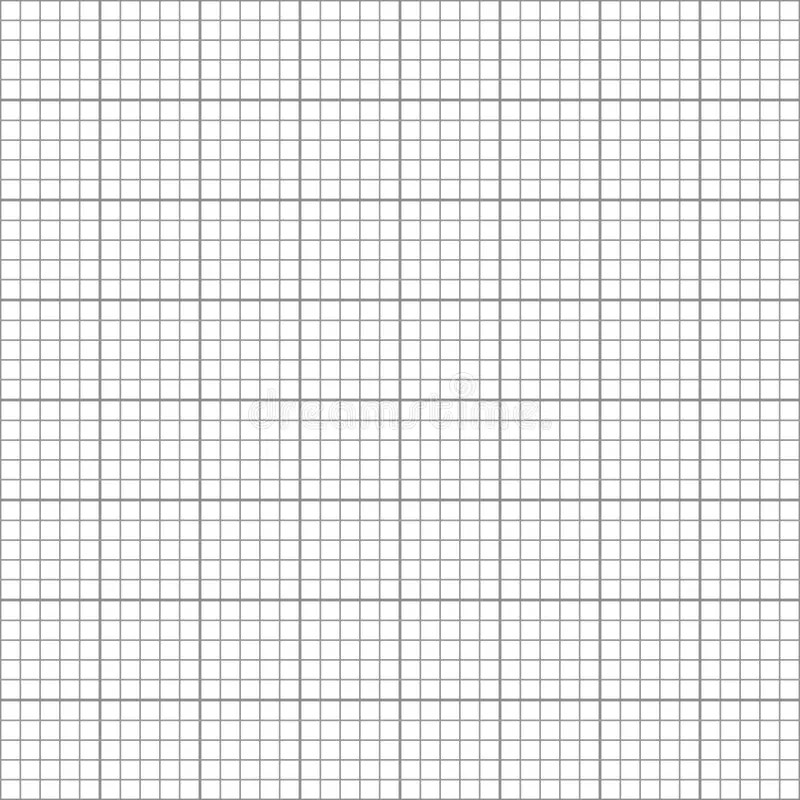Graph Plotting Grid Paper. Millimeter Paper. Simple Blank Sheet in
