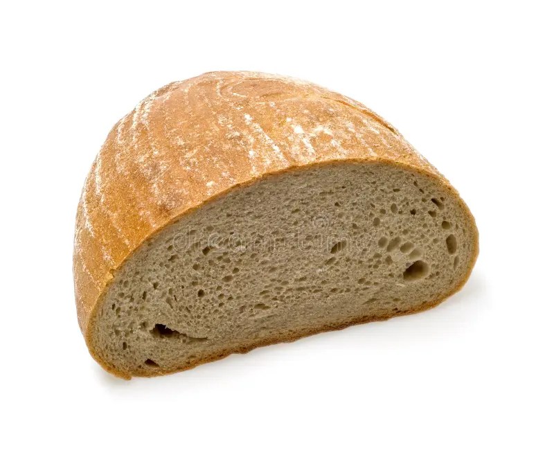 Half loaf of bread stock photo. Image of texture, handmade