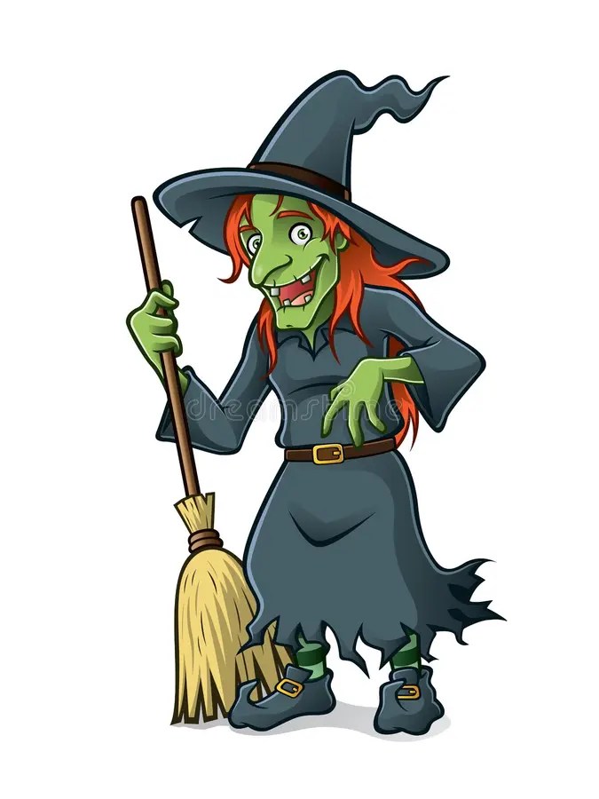 Hexe stock abbildung. Illustration von phantasie, monster 46072256