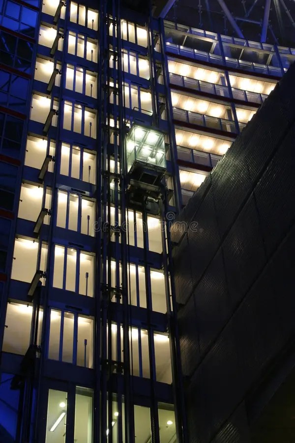 Hitech elevator stock image. Image of elevation, simple 668193