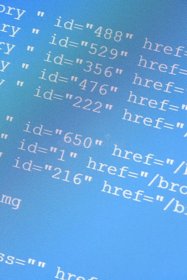 Htmlkoder arkivfoto. Bild av cyberspace, sida, nummer 42856064