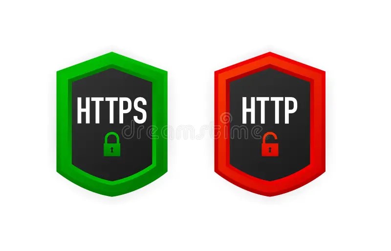 Http secure stock illustration. Illustration of network 24190738
