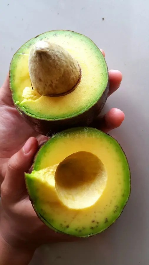 Inside of an avocado stock photo. Image of inside, background 28709122
