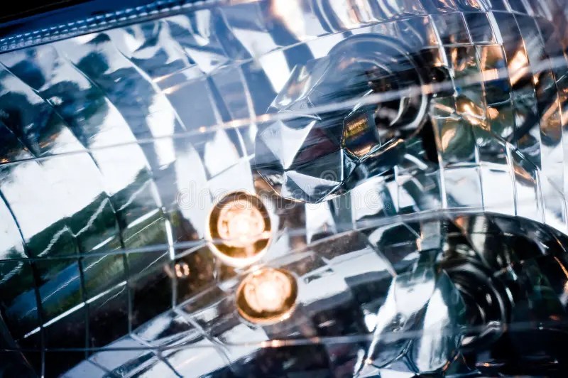 Inside of headlight stock image. Image of macro, indicator 20138807