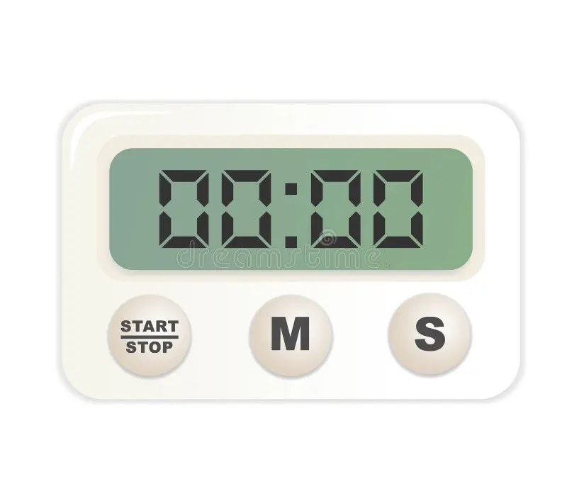 Kitchen Timer Isolates in the Form of Cute Fruit with Cheerful Faces