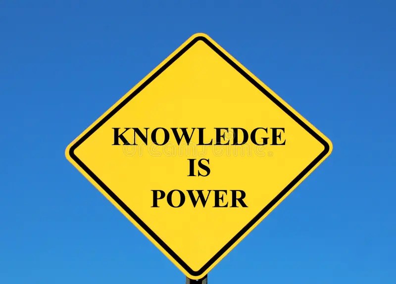 Knowledge Is Power stock photo. Image of force, education 1608256