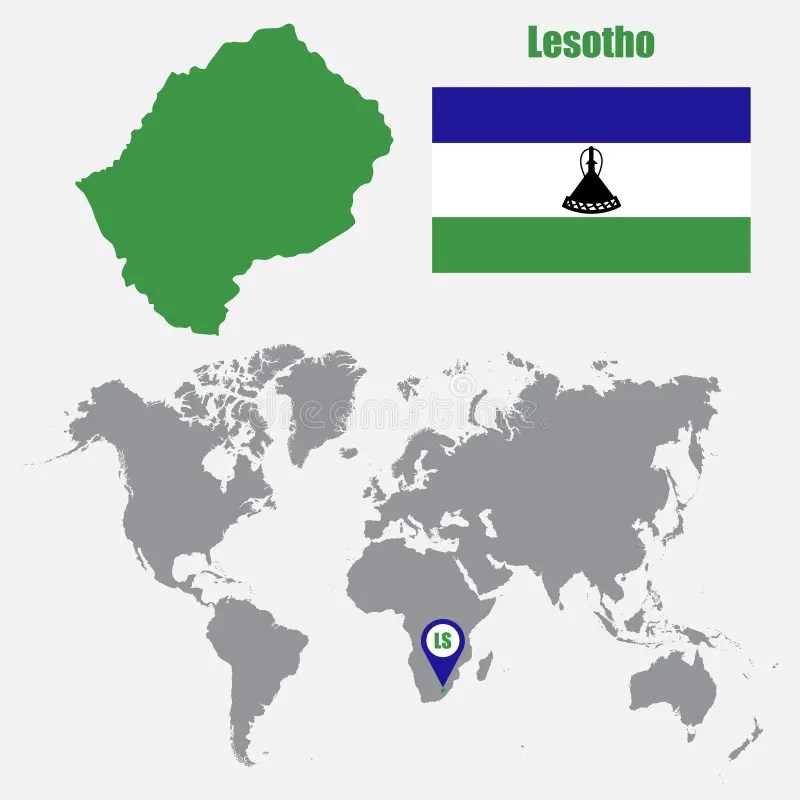 Lesotho Map Southern Africa Mapcarta