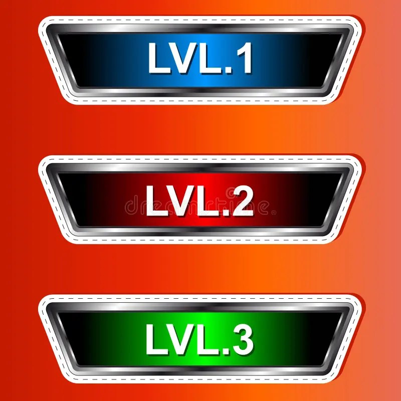 Level set stock vector. Illustration of sunshine, chance 28106375