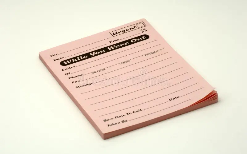 Message Pad stock image. Image of call, reception, reminder 565133