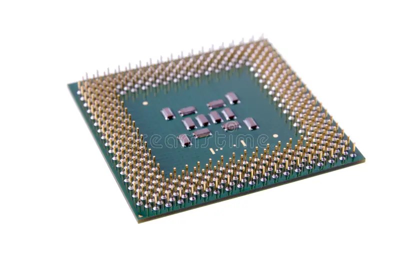 Computer micro processor stock photo. Image of circuit 7389172