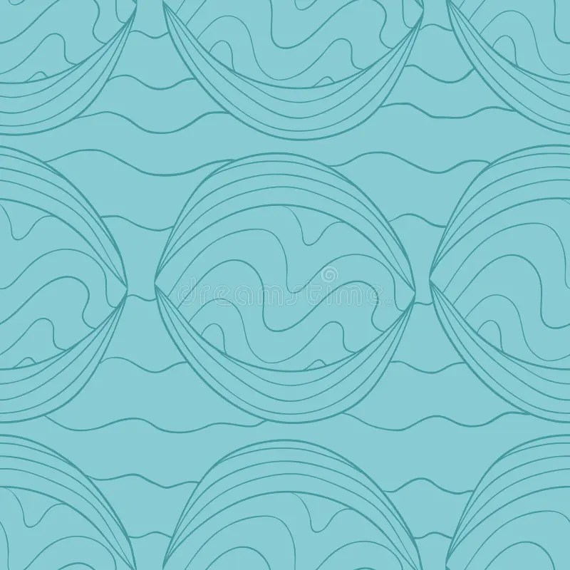 Correspondencia Azul Abstracta Ilustración del Vector Ilustración de