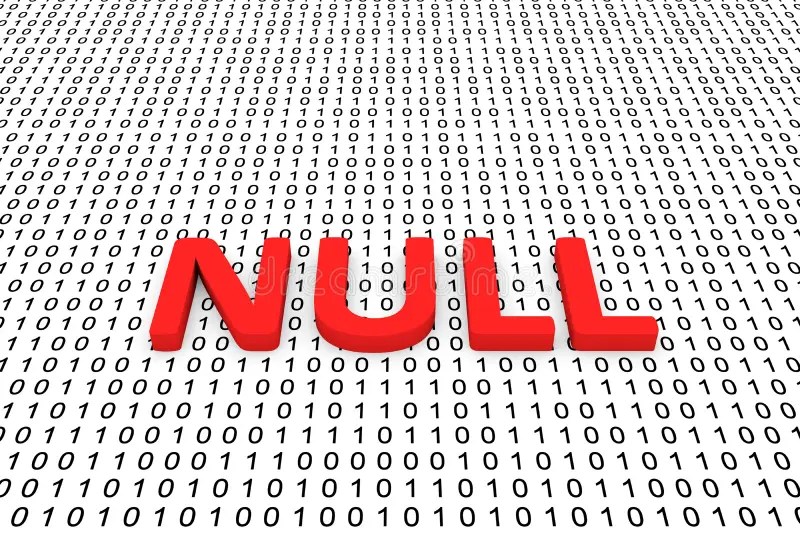 NULL stock illustration. Illustration of binary, data - 89625996