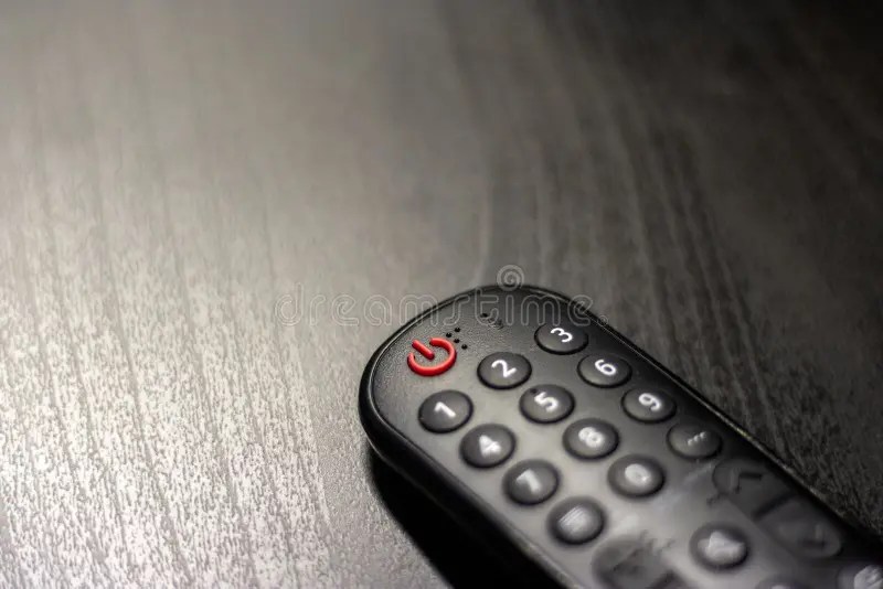 On Off Button. Remote Control Stock Photo Image of round, design