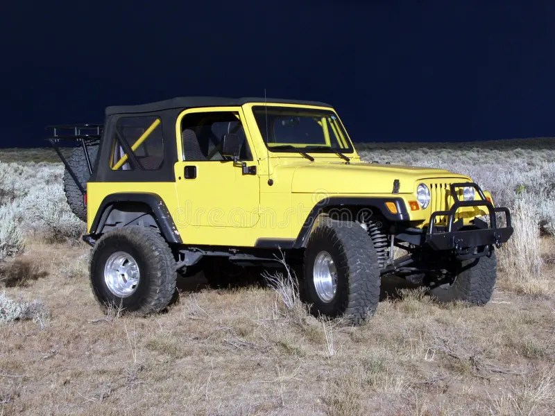 Off Road stock image. Image of meadow, tires, field, yellow 74135