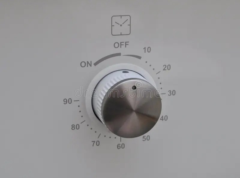 Oven Knobs on Metallic Structure Stock Photo Image of kitchen