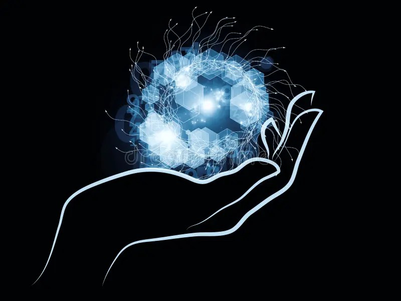 Paradigm of Technology stock illustration. Illustration of composition