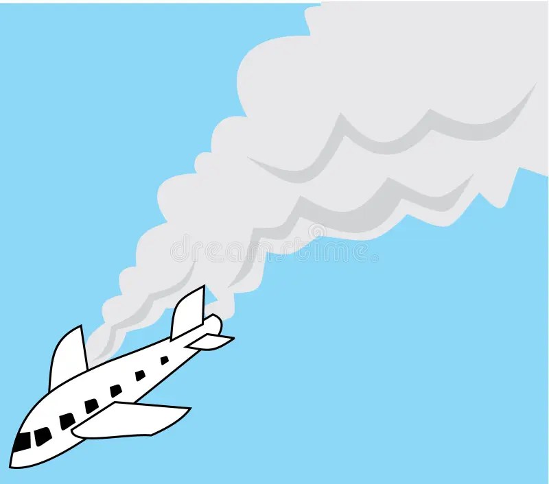 Plane crash stock vector. Illustration of crash, accident 20179110