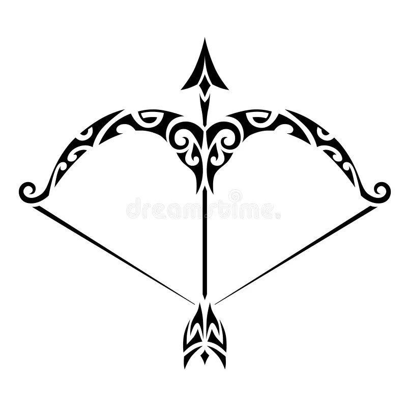 Sagittarius. Tattoo Maori Tribal Style. Horoscope. Stock Vector - Illustration Of Insect, Icon: 161902886 800_x_800_jpg