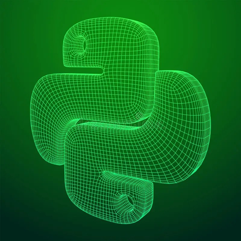 Python code language sign stock vector. Illustration of digital 169514403