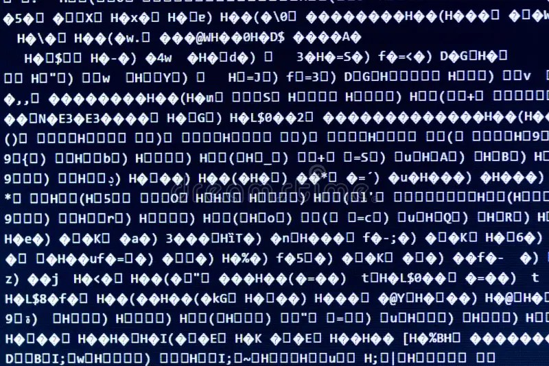 Random computer code stock photo. Image of abstract 114806784