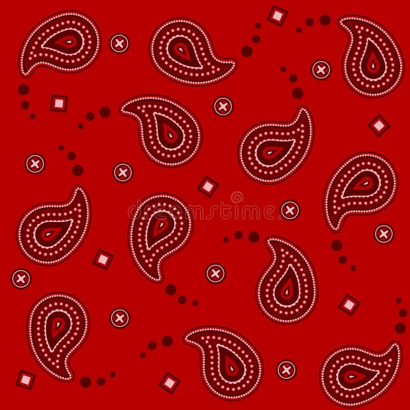 2+ Red bandana pattern Free Stock Photos StockFreeImages
