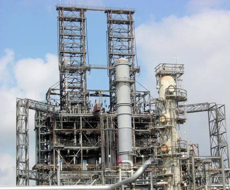 Refinery Coking Unit stock photo. Image of clean, post 9383012