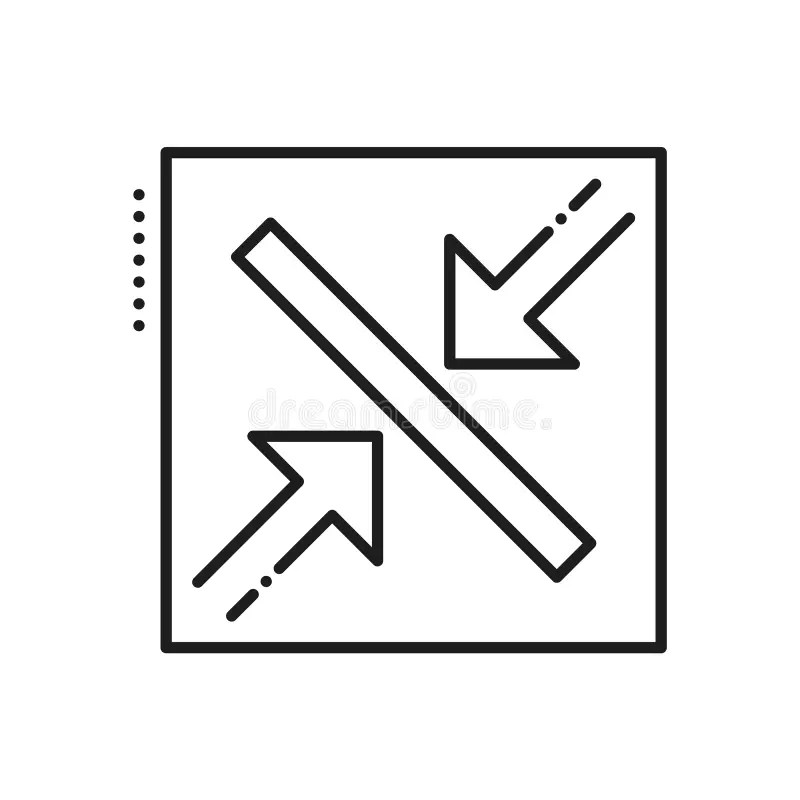 Scaling Arrows Stock Illustrations 99 Scaling Arrows Stock