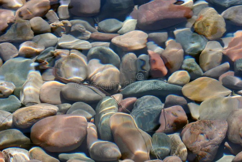 River rocks stock image. Image of texture, water, rock