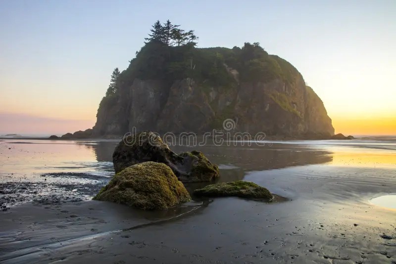 Sonnenuntergang Bei Ruby Street Park Im Laguna Beach, County
