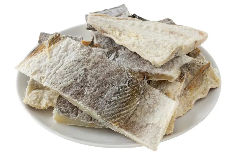 Salted codfish stock image. Image of codfish, plate, portuguese 23217863