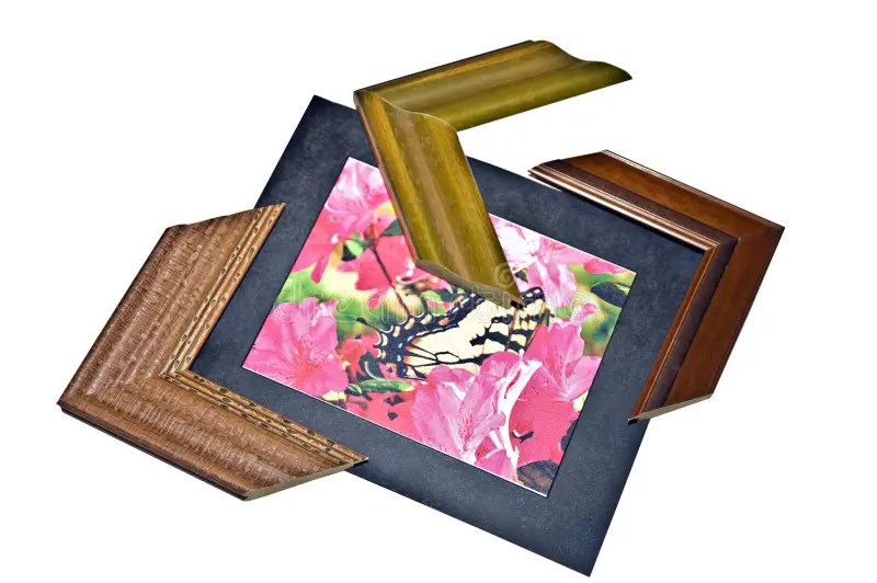 A Pile of Picture Frames stock image. Image of gold, pile 6614631