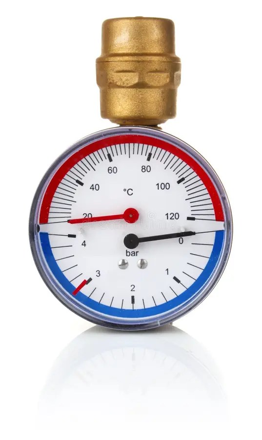 Sensor temperature and stock photo. Image of metal, device - 22786534
