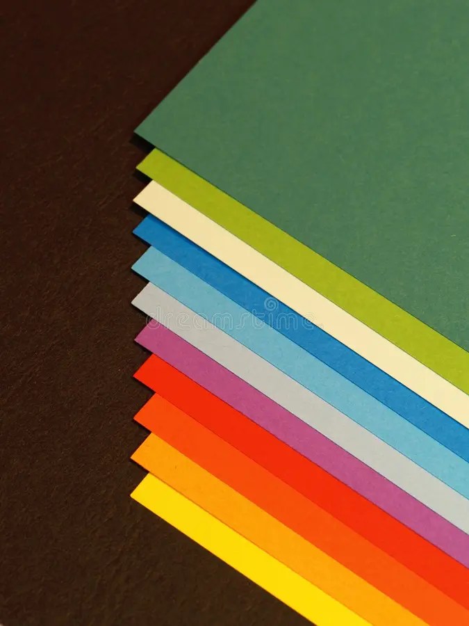 1+ Sequenced colored papers Free Stock Photos StockFreeImages