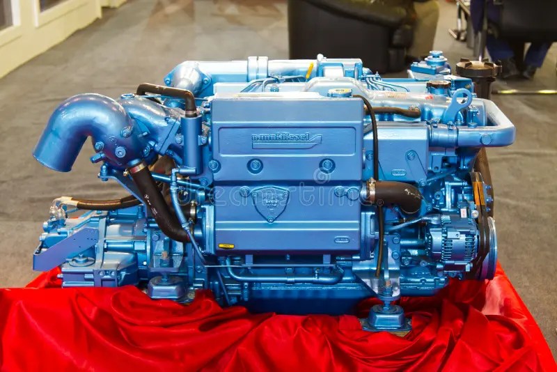 Ship Engine editorial stock photo. Image of propulsion 24031853