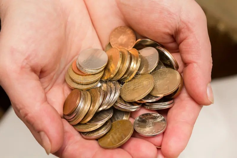 Small change stock image. Image of brilliant, currency 24221603