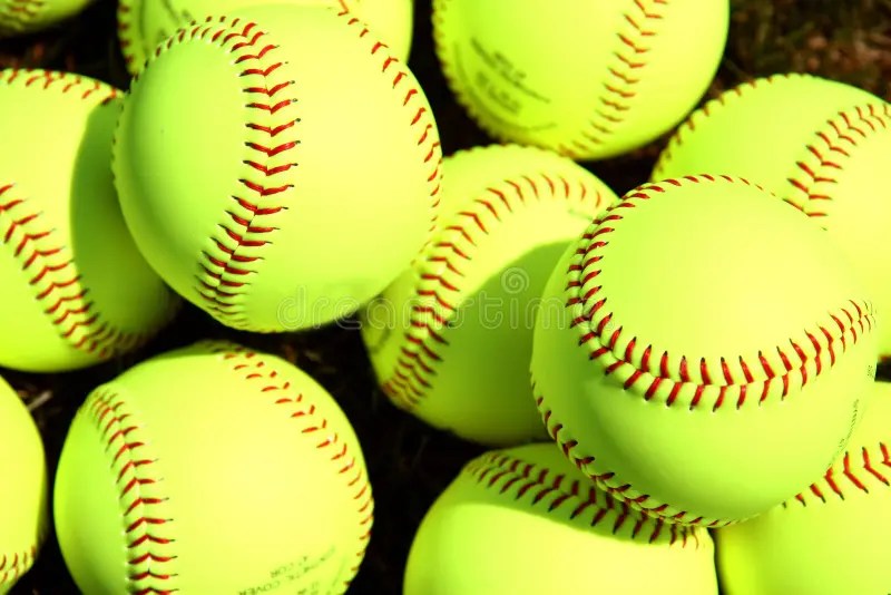 Softballs Royalty Free Stock Photos Image 3333548