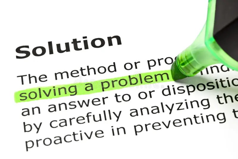 SOLUTION English meaning Cambridge Dictionary