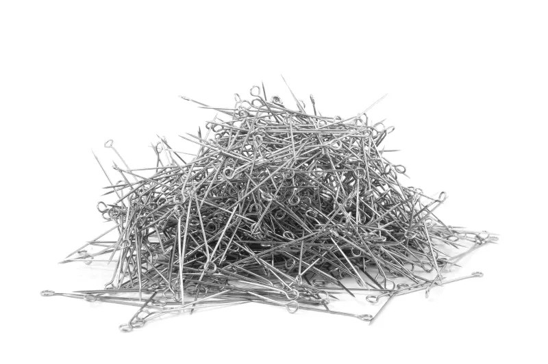 Stack of Needles stock photo. Image of problems, needle 12242910