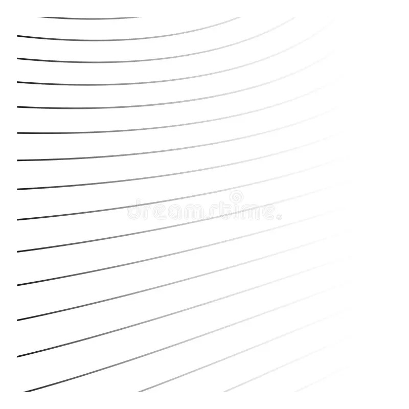 Thin Gray Gradient Lines Pattern Background. Simple Vector Abstract