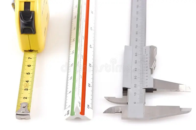 Three Different Measuring Tools Stock Photo Image of accuracy