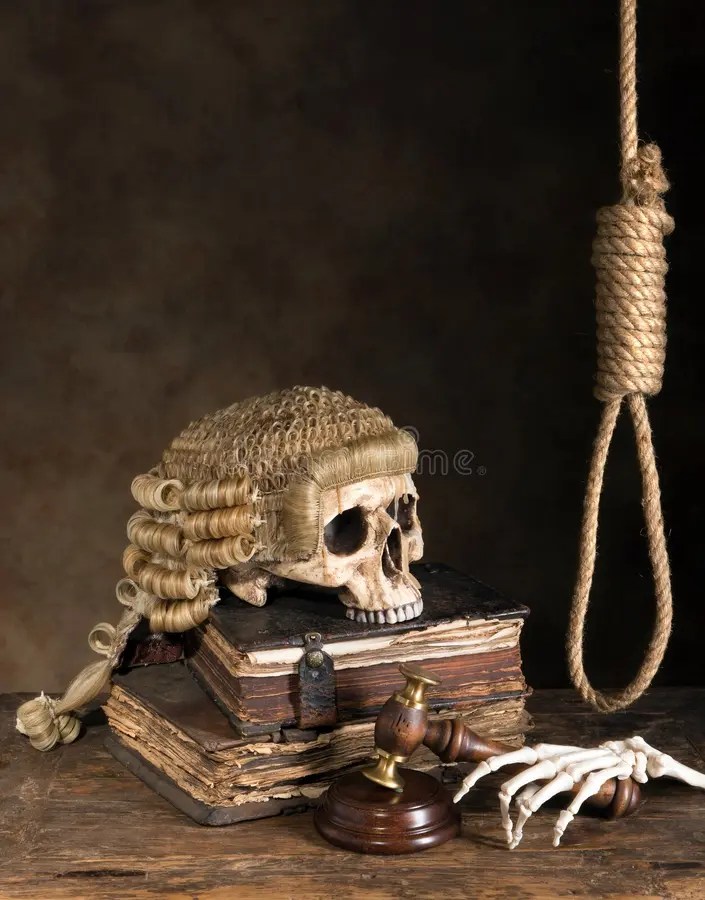 Todesstrafe stockfoto. Bild von schleife, schuldig, gerichtlich 31468632